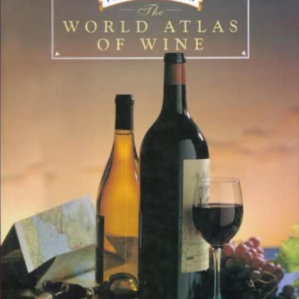 NWT Hugh Johnson World Atlas of Wine Hardcover Book, 4th Edition 1994